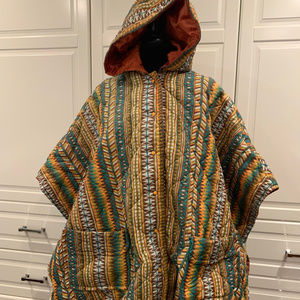 Amazing Vintage 70s Poncho-Southwest